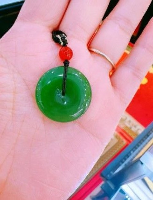 Hetian Jasper Safety Buckle